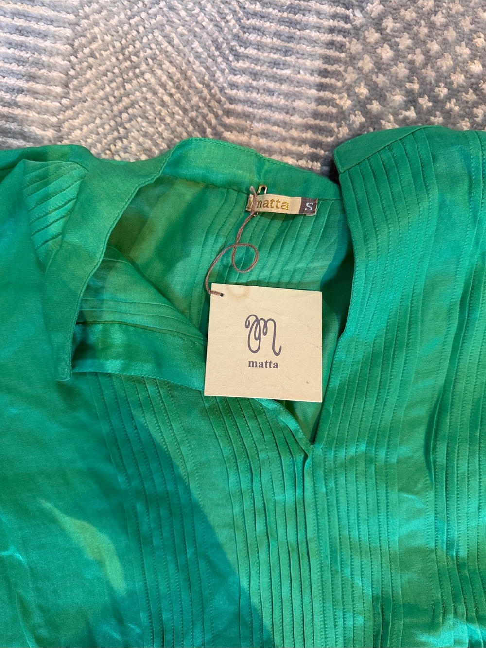 Matta Green Maxi Dress - Picture 2 of 2
